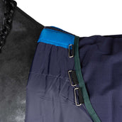 WeatherBeeta ComFiTec Plus Dynamic Turnout Detach-A-Neck 0g Navy/Forest Green WeatherBeeta ComFiTec Plus Dynamic Turnout Detach-A-Neck 0g Navy/Forest Green