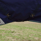 WeatherBeeta ComFiTec Plus Dynamic Turnout Detach-A-Neck 0g Navy/Forest Green WeatherBeeta ComFiTec Plus Dynamic Turnout Detach-A-Neck 0g Navy/Forest Green