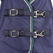 WeatherBeeta ComFiTec Plus Dynamic Turnout High Neck 220g Navy/Forest Green WeatherBeeta ComFiTec Plus Dynamic Turnout High Neck 220g Navy/Forest Green