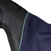 WeatherBeeta ComFiTec Plus Dynamic Turnout High Neck 100g Navy/Forest Green WeatherBeeta ComFiTec Plus Dynamic Turnout High Neck 100g Navy/Forest Green