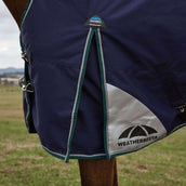 WeatherBeeta ComFiTec Plus Dynamic Turnout High Neck 100g Navy/Forest Green WeatherBeeta ComFiTec Plus Dynamic Turnout High Neck 100g Navy/Forest Green