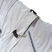 Waldhausen Manta Antimoscas Protect con Cuello Desmontable Plata<>Gris Waldhausen Manta Antimoscas Protect con Cuello Desmontable Plata<>Gris