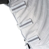 Waldhausen Manta Antimoscas Protect con Cuello Desmontable Plata<>Gris Waldhausen Manta Antimoscas Protect con Cuello Desmontable Plata<>Gris