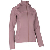 Montar Sudadera con capucha y cremallera MoEmilia Dusty Rose Montar Sudadera con capucha y cremallera MoEmilia Dusty Rose