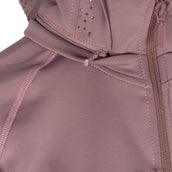 Montar Sudadera con capucha y cremallera MoEmilia Dusty Rose Montar Sudadera con capucha y cremallera MoEmilia Dusty Rose