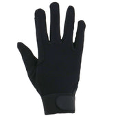 Covalliero Guantes de Montar de Algodón Jersey Negro Covalliero Guantes de Montar de Algodón Jersey Negro