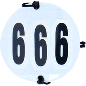 Kerbl Números de Torneo Blanco Kerbl Números de Torneo Blanco