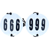 Kerbl Números de Torneo Blanco Kerbl Números de Torneo Blanco