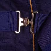 Bucas Irish Turnout 150gr Navy/Gold Bucas Irish Turnout 150gr Navy/Gold