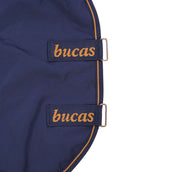 Bucas Irish Turnout Combo Neck 50g Navy/Gold Bucas Irish Turnout Combo Neck 50g Navy/Gold