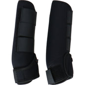 HKM Protectores de piernas Colour Negro HKM Protectores de piernas Colour Negro