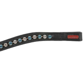 Premiere Cabezada frontal Lyskamm Geb Crystal Negro/Azul/Blanco Premiere Cabezada frontal Lyskamm Geb Crystal Negro/Azul/Blanco