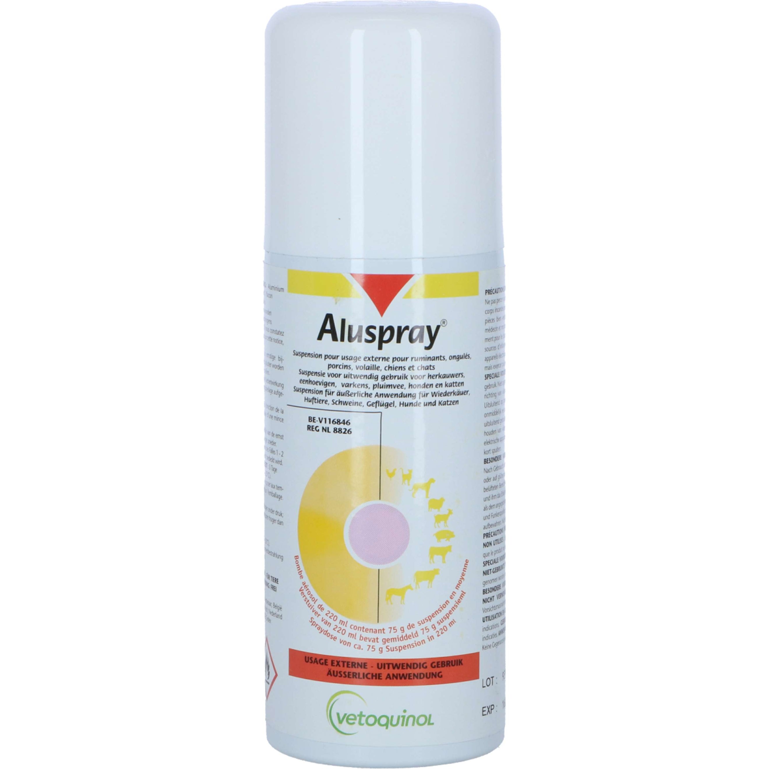 Vetoquinol Cuidado de Heridas Aluspray Vetoquinol Cuidado de Heridas Aluspray