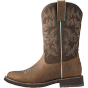 Ariat Botas Western Delilah Round Toe Distressed Brown Ariat Botas Western Delilah Round Toe Distressed Brown