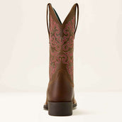 Ariat Botas Western Round Up Wide Square Toe Sassy Brown Ariat Botas Western Round Up Wide Square Toe Sassy Brown