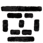 Premiere Protección para Cabestro de Piel Artificial Fur Set Negro Premiere Protección para Cabestro de Piel Artificial Fur Set Negro