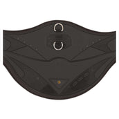 BR Cincha Poly Anatomic Versatilidad de la Solapa Ventral Negro BR Cincha Poly Anatomic Versatilidad de la Solapa Ventral Negro