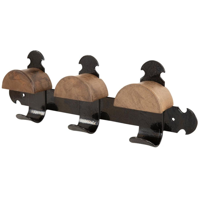 Stubbs Colgador de Bridas Retro Negro Stubbs Colgador de Bridas Retro Negro