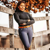 Back on Track Pantalón de Equitación Julia Full Grip Azul Back on Track Pantalón de Equitación Julia Full Grip Azul