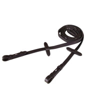 BR Riendas Lino 19mm Antideslizante Cierre E Negro/Plata BR Riendas Lino 19mm Antideslizante Cierre E Negro/Plata