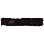 BR Cubierta para Brida Piel de oveja 3cm Ancho Negro/Negro BR Cubierta para Brida Piel de oveja 3cm Ancho Negro/Negro