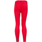 Premiere Pantalón de Equitación Iris II Rodilleras Rojo Premiere Pantalón de Equitación Iris II Rodilleras Rojo