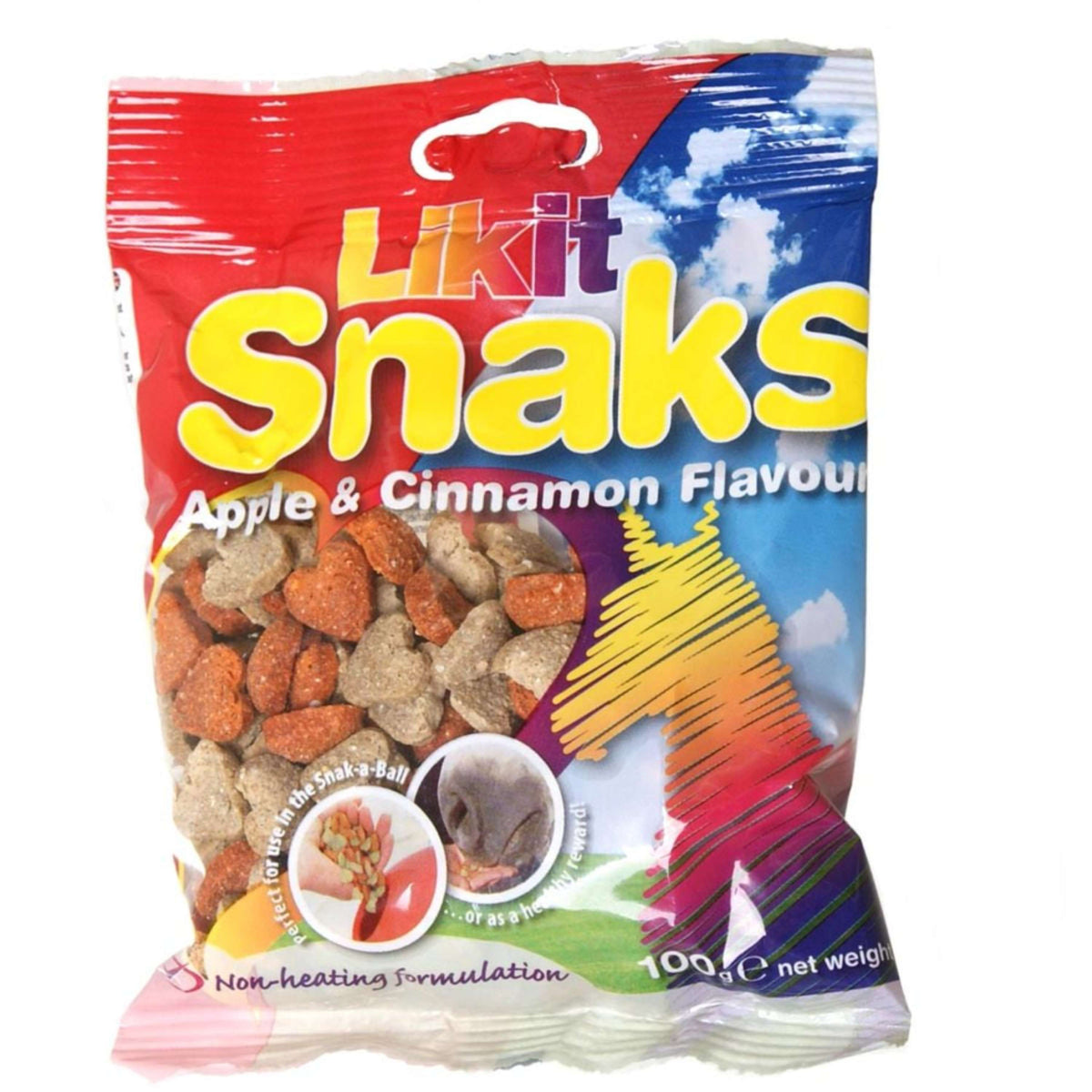 Likit Golosinas para Caballos Snaks Manzana Canela Likit Golosinas para Caballos Snaks Manzana Canela