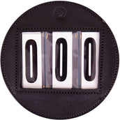BR Números de dorsal Cuero Redondo Negro BR Números de dorsal Cuero Redondo Negro