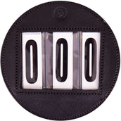 BR Números de dorsal Cuero Redondo Negro BR Números de dorsal Cuero Redondo Negro