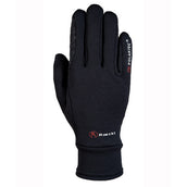 Roeckl Guantes de Equitación Warwick Polartec Negro Roeckl Guantes de Equitación Warwick Polartec Negro