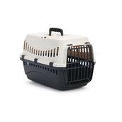 Beeztees Cesta de Viaje Gipsy Large Crema Antracita Beeztees Cesta de Viaje Gipsy Large Crema Antracita