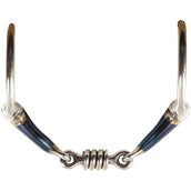 BR Bocado busto Sweet Iron RVS Roller Doble Articulado 14mm BR Bocado busto Sweet Iron RVS Roller Doble Articulado 14mm