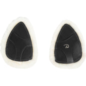 Dyon Protectores de Arneses de Pecho 5 points New English Piel Sintética de Oveja Negro Dyon Protectores de Arneses de Pecho 5 points New English Piel Sintética de Oveja Negro