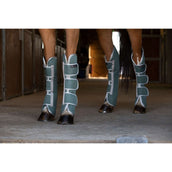 EQUITHÈME Protectores de transporte Tyrex 600D Verde EQUITHÈME Protectores de transporte Tyrex 600D Verde