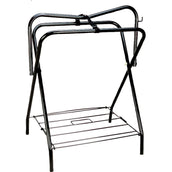 Hippotonic Soporte de Silla de Montar con 4 patas Negro Hippotonic Soporte de Silla de Montar con 4 patas Negro