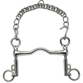 Feeling Bocado de Dressage Saumur Mejillas Cortas Acero Inoxidable Macizo 15mm Feeling Bocado de Dressage Saumur Mejillas Cortas Acero Inoxidable Macizo 15mm