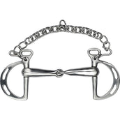 Feeling Bocado Español con Agujeros para Riendas Feeling Bocado Español con Agujeros para Riendas