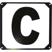 Hippotonic Letras de doma con Soporte Metálico Negro/Blanco Hippotonic Letras de doma con Soporte Metálico Negro/Blanco