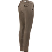 EQUITHÈME Pantalón de Equitación Verona con Pliegues Taupe/Blanco EQUITHÈME Pantalón de Equitación Verona con Pliegues Taupe/Blanco