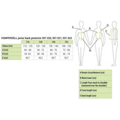 Komperdell Protector de Espalda Junior Negro/Fucsia Komperdell Protector de Espalda Junior Negro/Fucsia