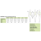 Komperdell Protector de Espalda Flexfit Lady Negro/Azul Komperdell Protector de Espalda Flexfit Lady Negro/Azul