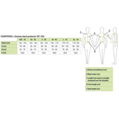 Komperdell Protector de Espalda Flexfit Lady Negro/Azul Komperdell Protector de Espalda Flexfit Lady Negro/Azul
