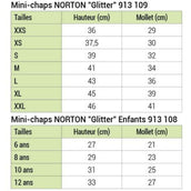 Norton Minichaps Glitter Negro Norton Minichaps Glitter Negro