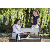 EQUITHÈME Camiseta de Competición Brussels con Strass Azul Marino EQUITHÈME Camiseta de Competición Brussels con Strass Azul Marino