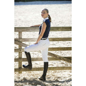 EQUITHÈME Camiseta de Competición Brussels con Strass Azul Marino EQUITHÈME Camiseta de Competición Brussels con Strass Azul Marino