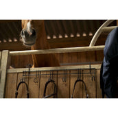 Hippotonic Colgador de Bridas para 5 Cabezadas Negro Hippotonic Colgador de Bridas para 5 Cabezadas Negro