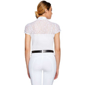 Ego7 Camiseta de Competición Florentine Mangas Cortas Blanco Ego7 Camiseta de Competición Florentine Mangas Cortas Blanco