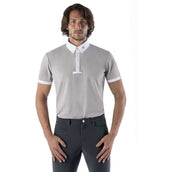 Ego7 Camiseta de Competición Mangas Cortas Hombre Gris Hielo Blanco Ego7 Camiseta de Competición Mangas Cortas Hombre Gris Hielo Blanco