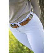 Pénélope Cinturón Pearl Cognac/Turquesa Pénélope Cinturón Pearl Cognac/Turquesa