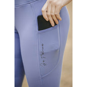 EQUITHÈME Legging de Equitación Flora Morado EQUITHÈME Legging de Equitación Flora Morado